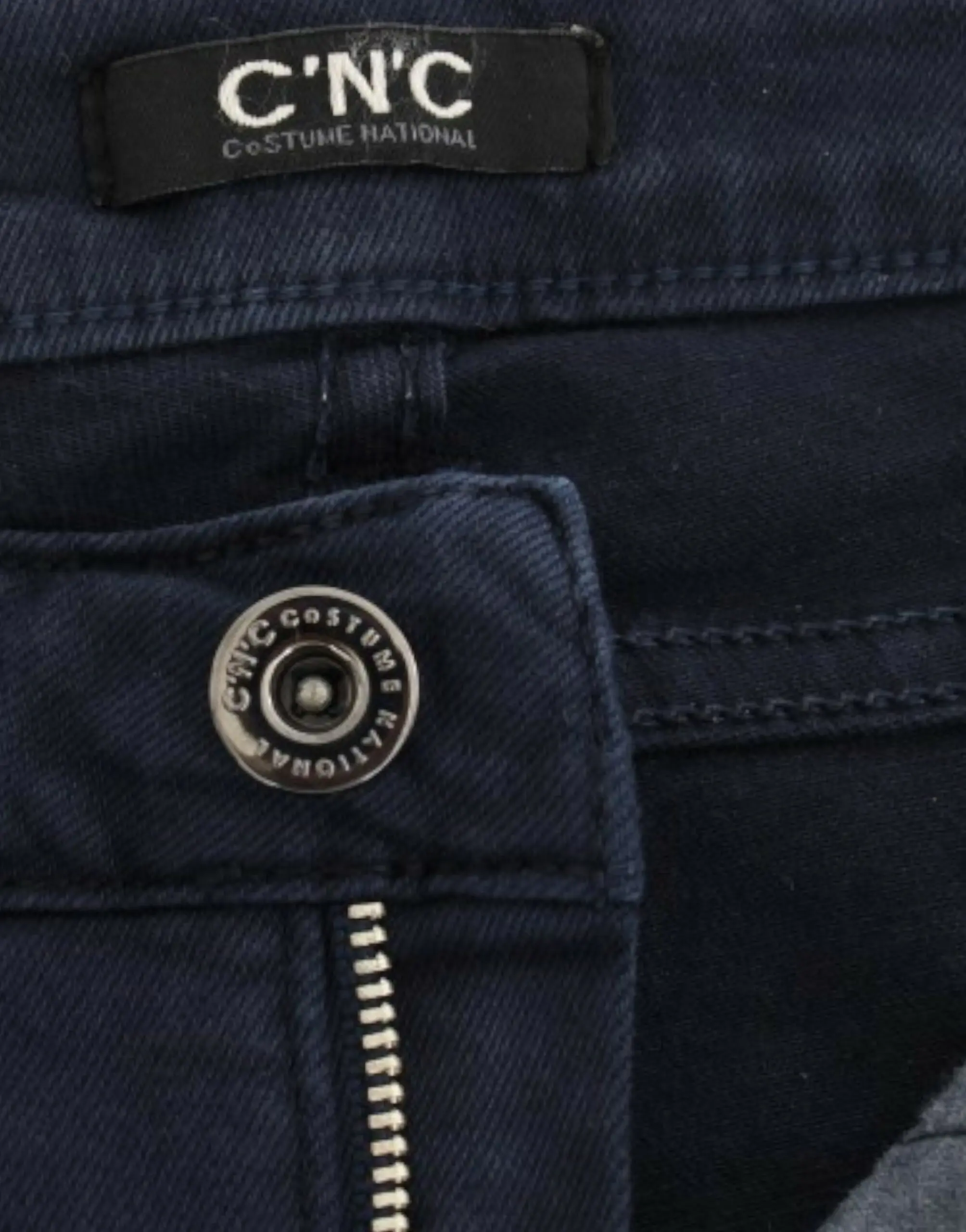 Jeans Costume National Blue straight leg