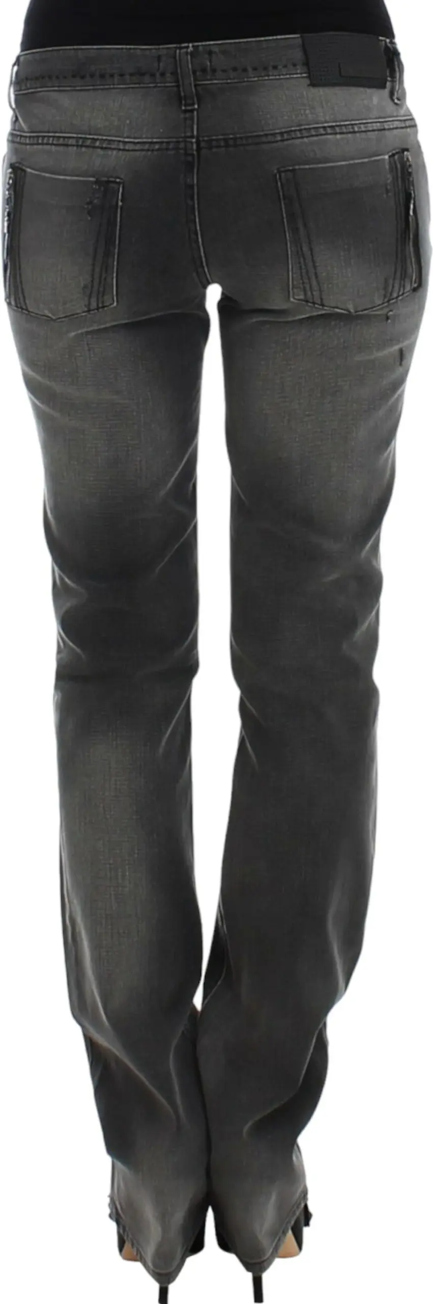 Jeans Costume National Gray straight leg