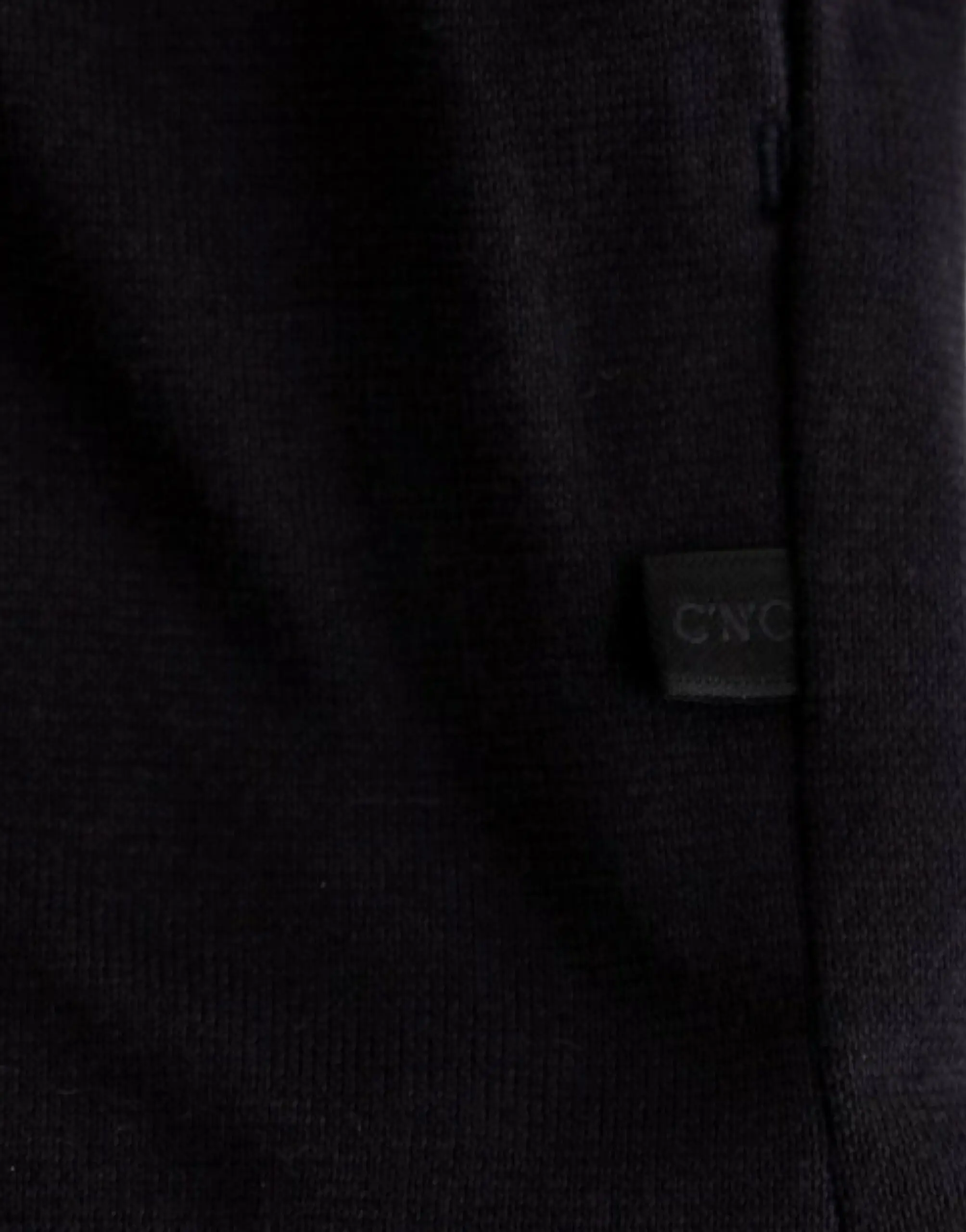 Свитер Costume National синий хлопковый с капюшоном