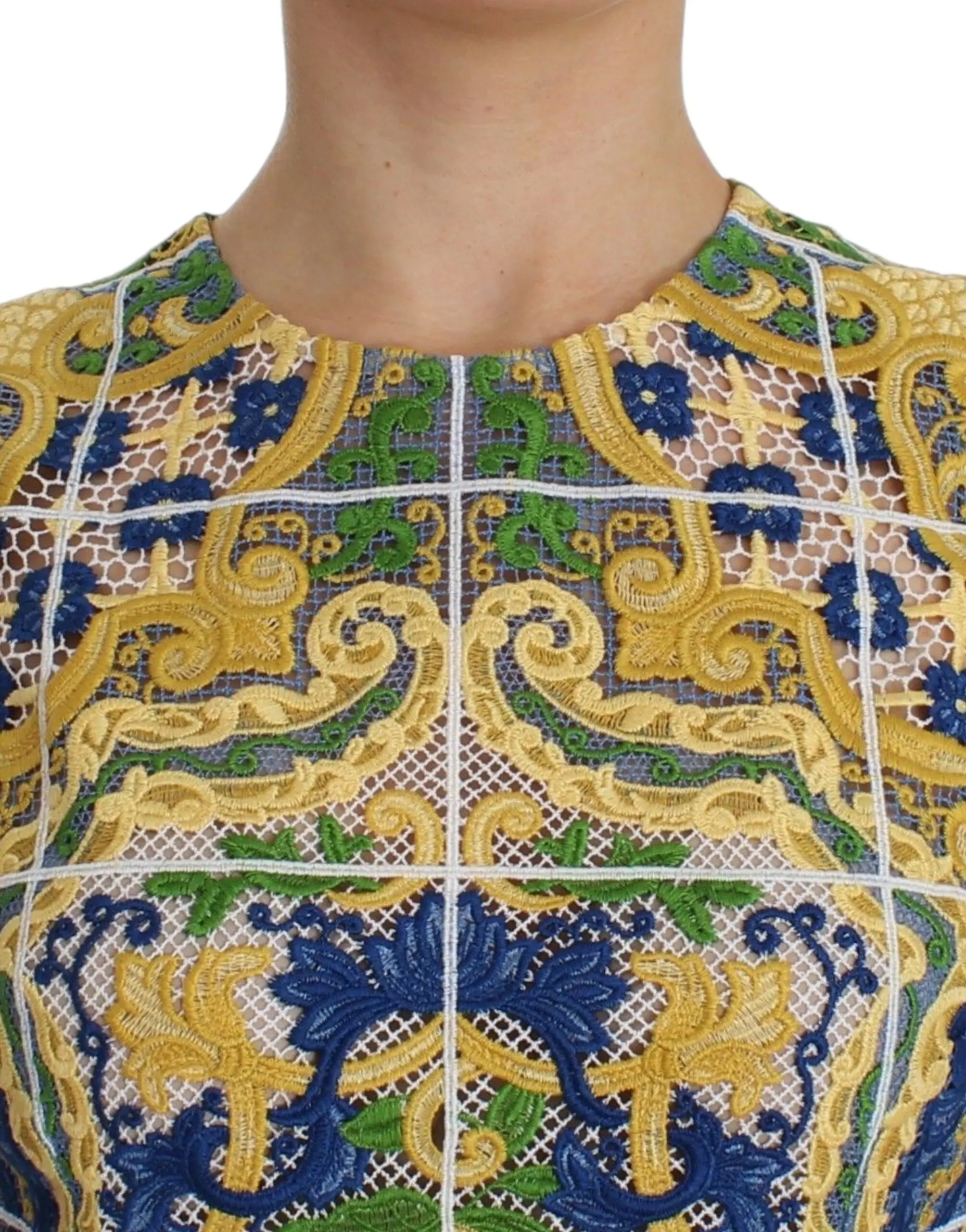 Sleeveless Tank Top Dolce & Gabbana Majolica SICILY