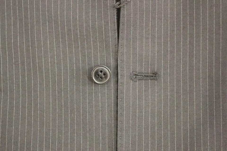 Dolce & Gabbana Black Striped Eligant Kiyim
