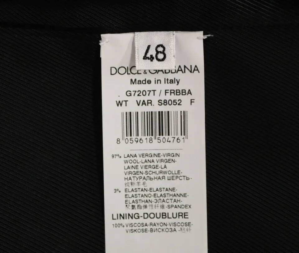 Vest Dolce & Gabbana Gray Striped