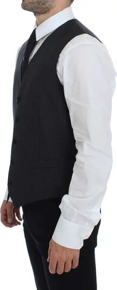 Vest Dolce & Gabbana Gray striped