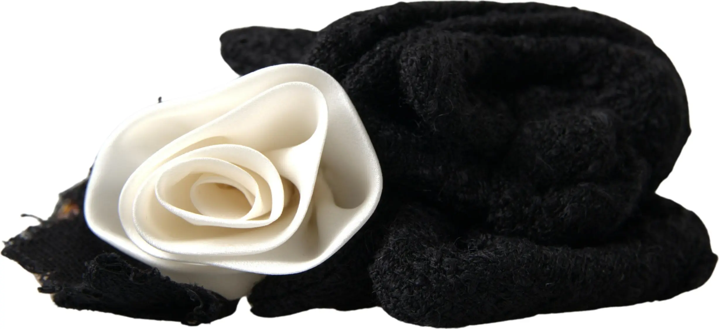 Diadem Headband Dolce & Gabbana Oq Gul Kristalli Sovg'ali Yong'oq Zargarlik Buyumi