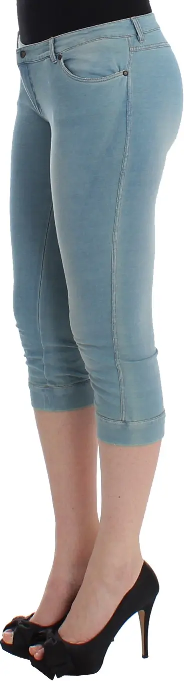 Jeans Ermanno Scervino Blue Capri Pants