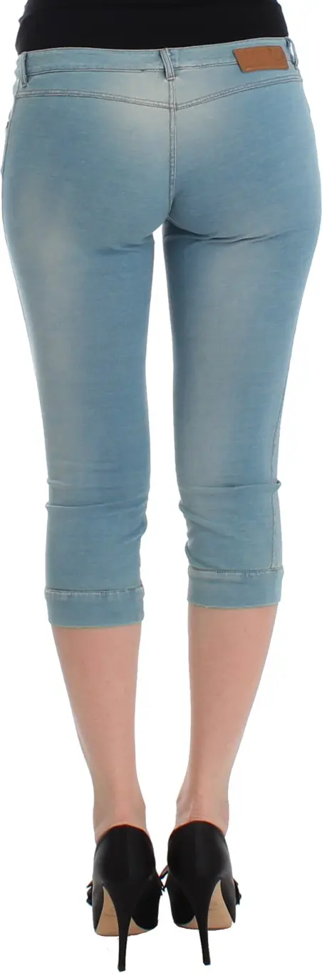 Jeans Ermanno Scervino Blue Capri Pants