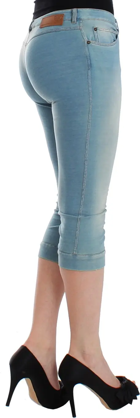 Jeans Ermanno Scervino Blue Capri Pants