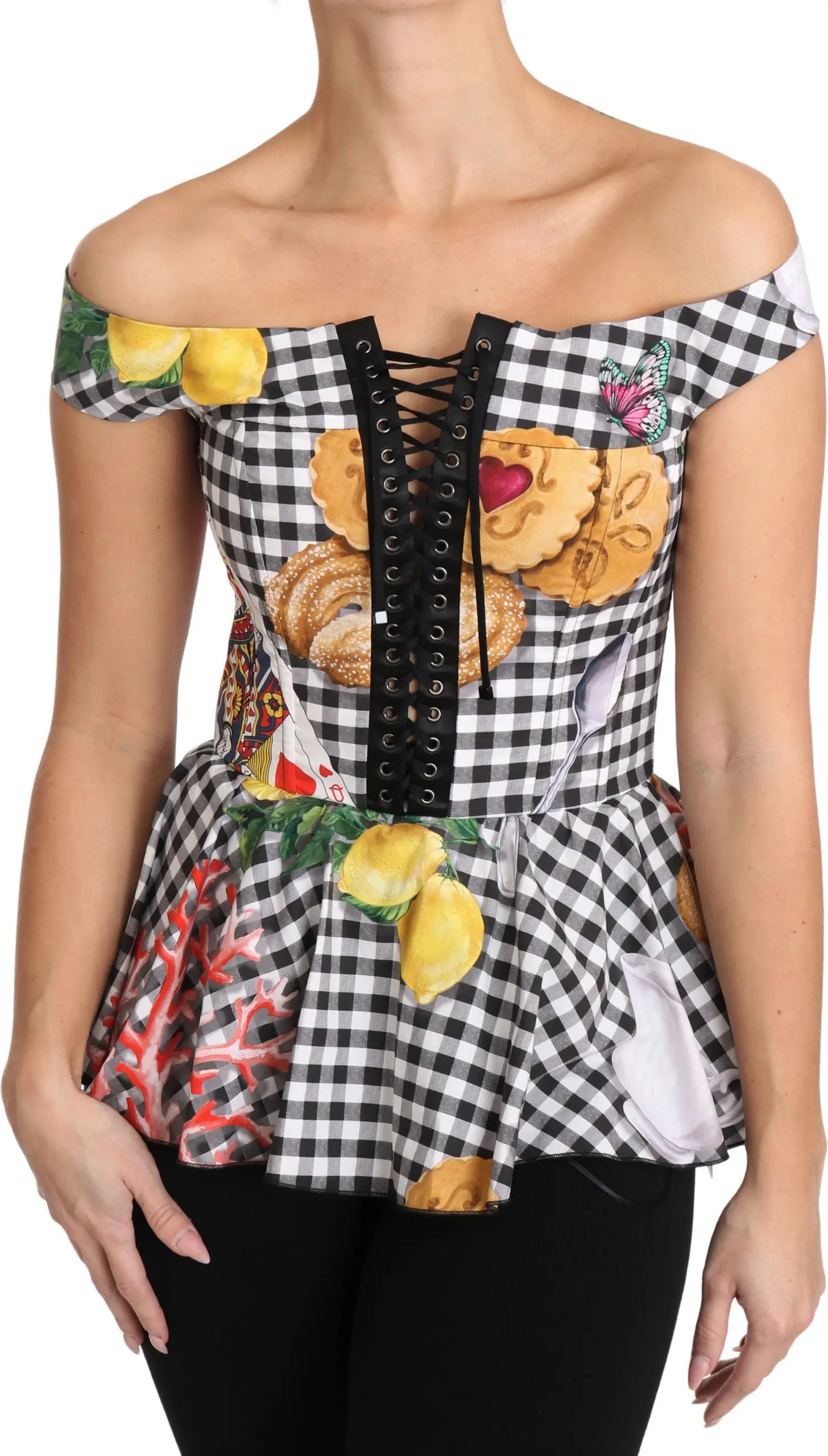 Корсетная блузка Dolce & Gabbana Sicily