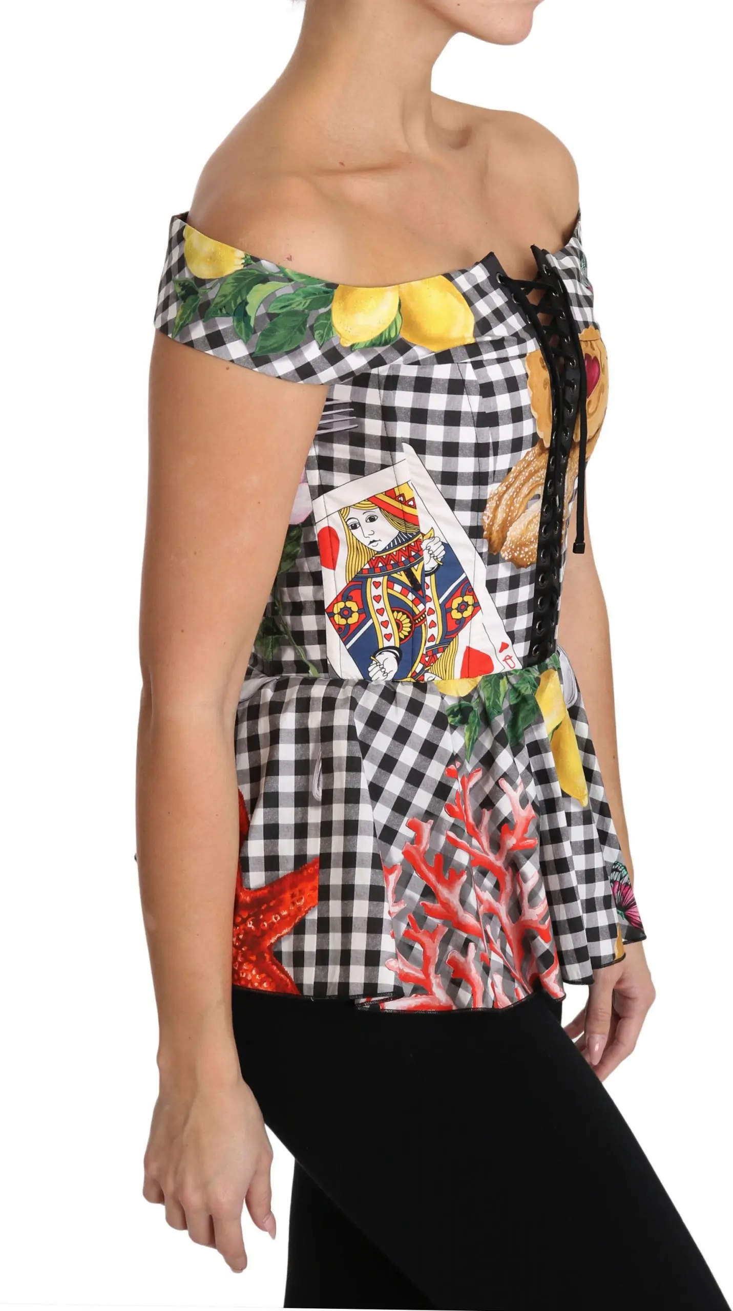 Корсетная блузка Dolce & Gabbana Sicily