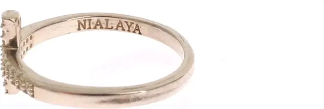 Uzuk Nialaya Jewelry Kumush CZ Xoch