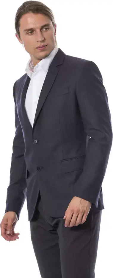 Ko'k Bokira Jun Blazer Verri