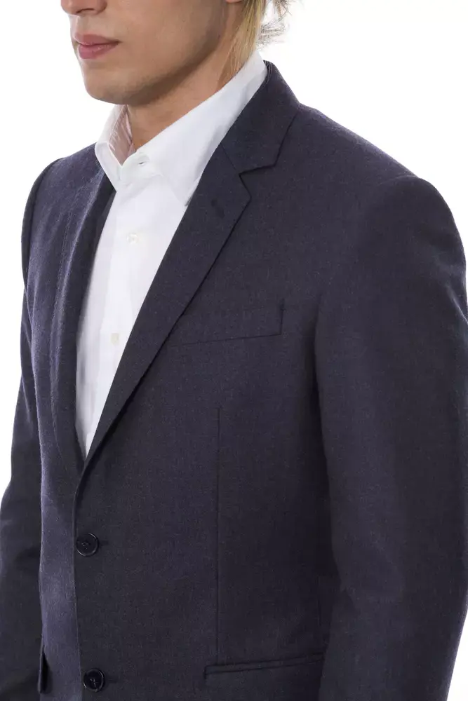 Ko'k Bokira Jun Blazer Verri