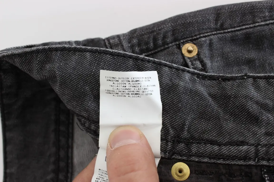 John Galliano Jeans Gray Wash
