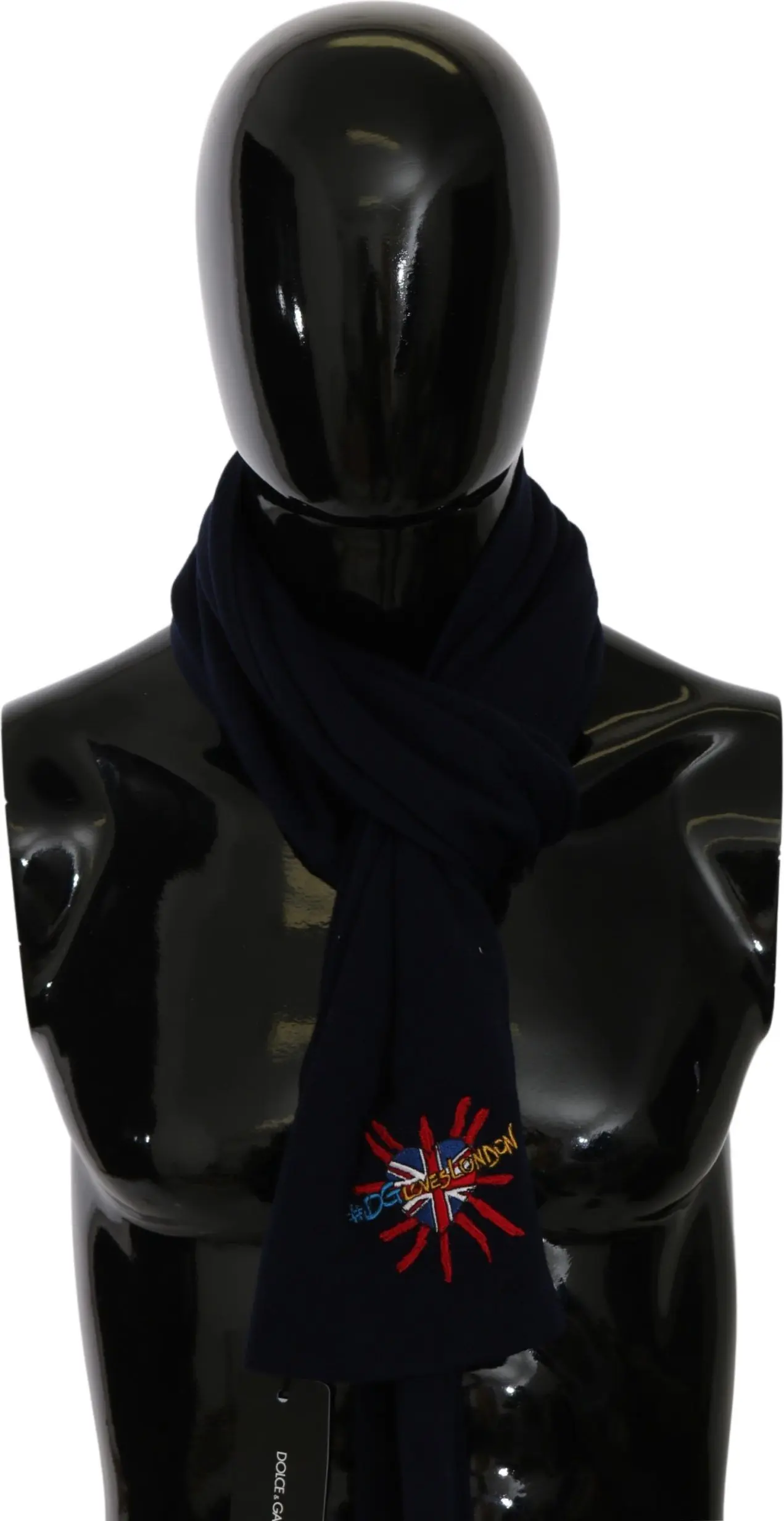 Scarf Dolce & Gabbana Elegant Virgin Wool Men's Scarf
