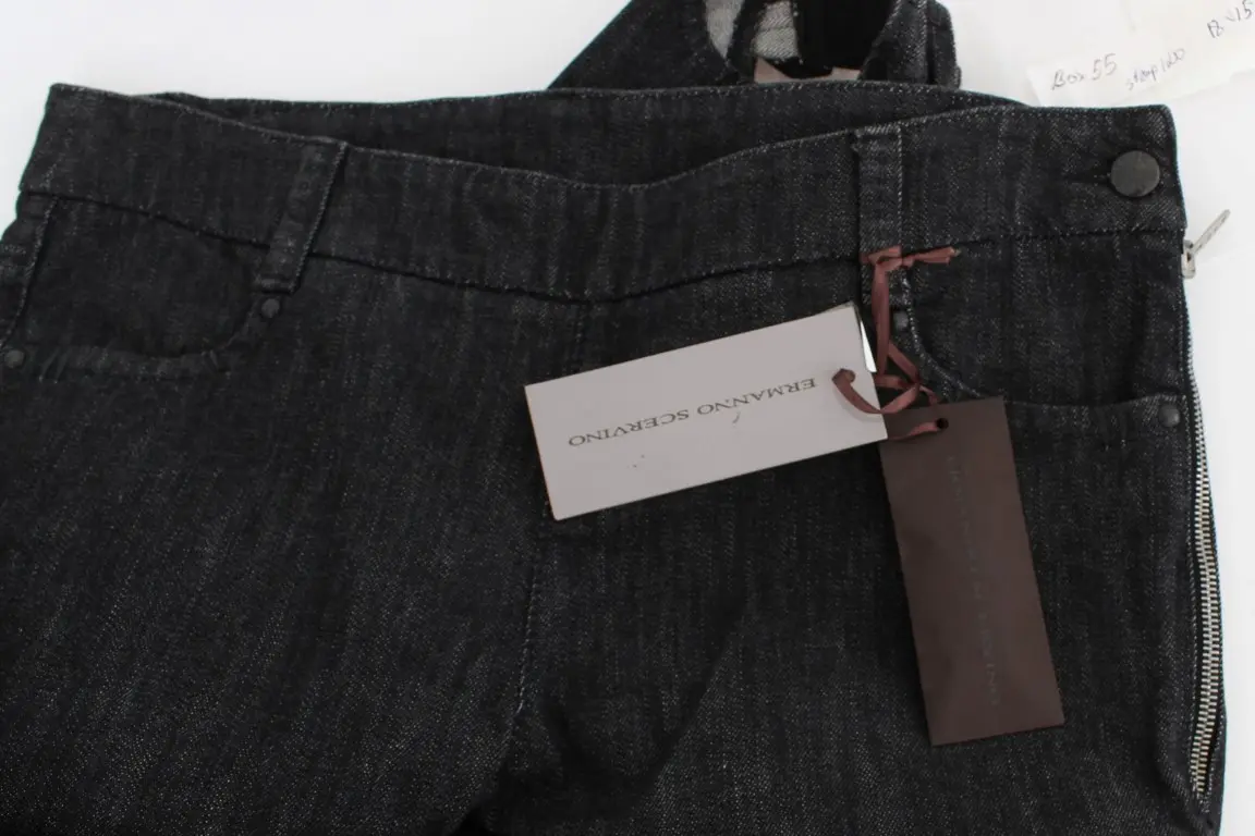 Джинсы Ermanno Scervino Синий Хлопок Приталенный крой