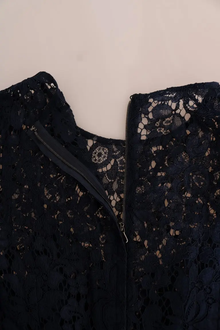 Платье-футляр Dolce & Gabbana Blue Taormina