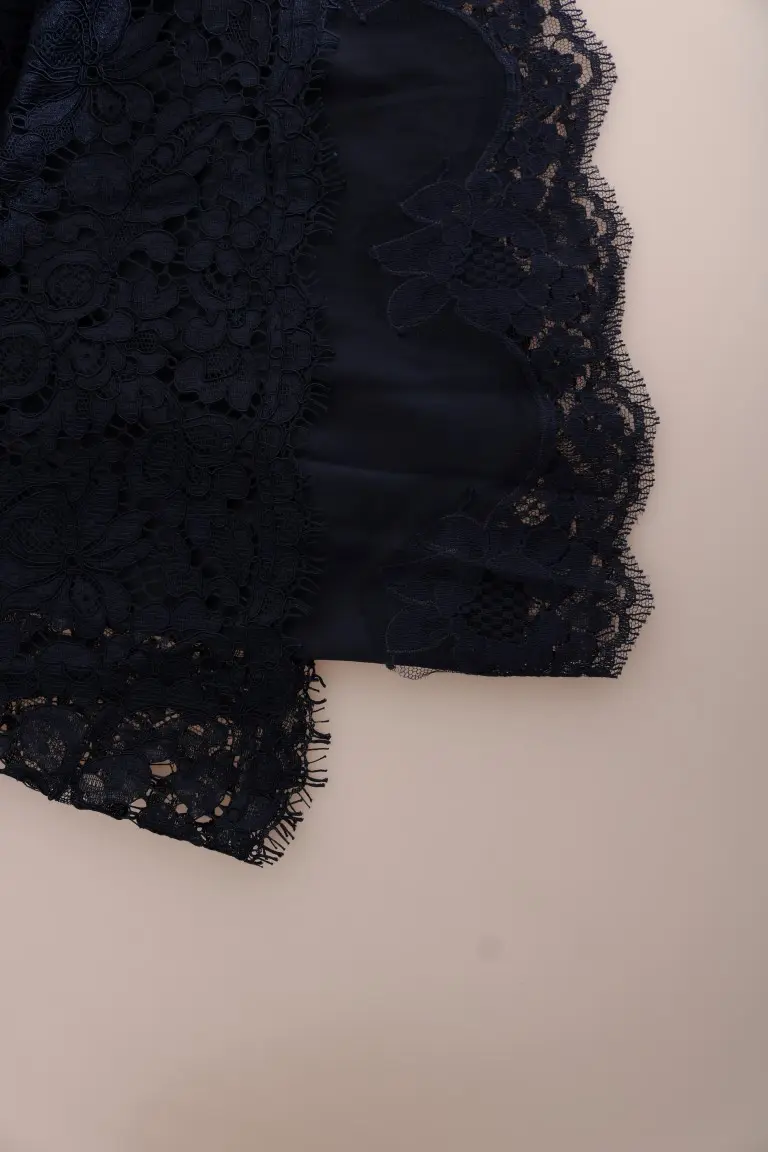 Платье-футляр Dolce & Gabbana Blue Taormina