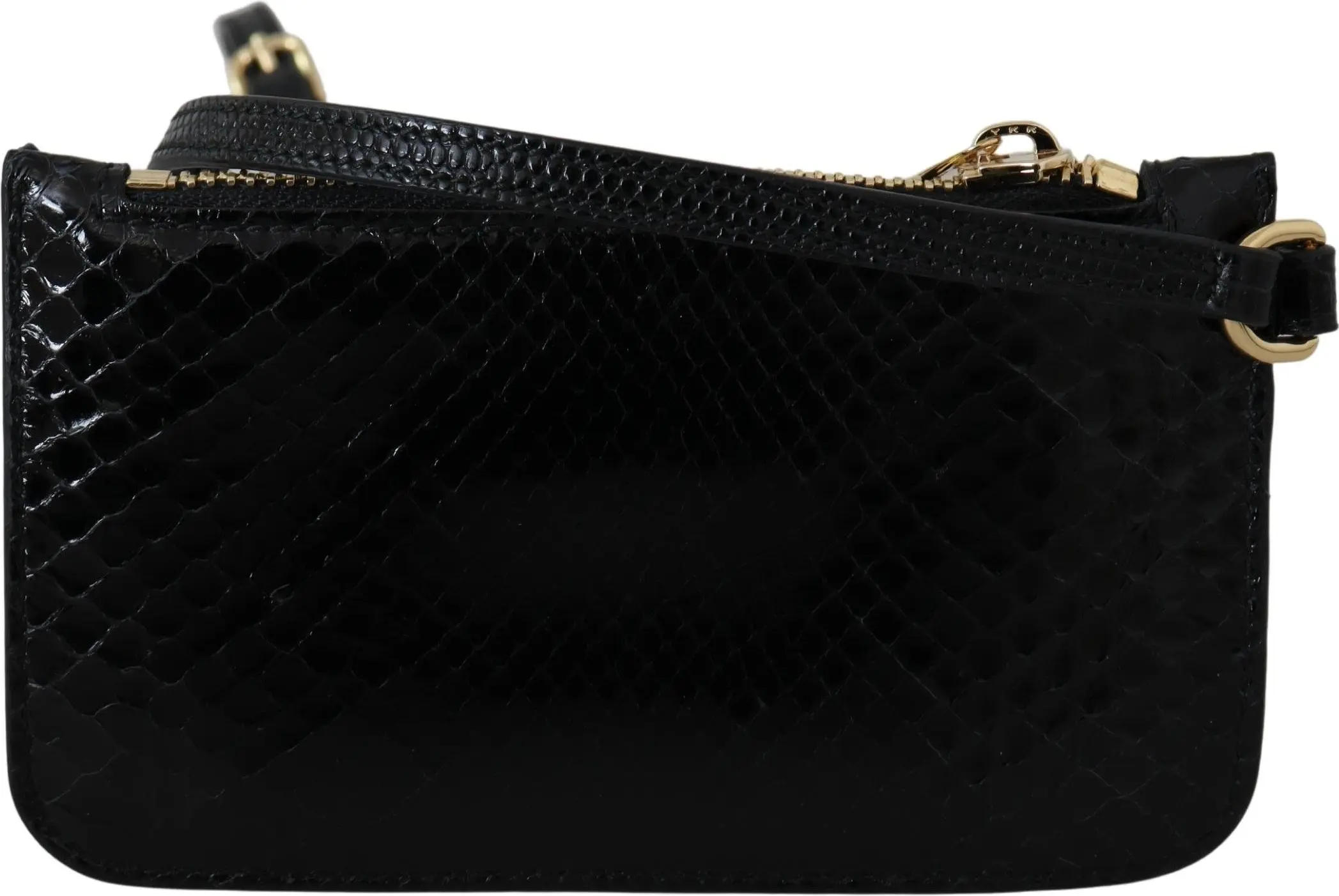 Wallet Dolce & Gabbana Elegant Python Pattern Leather Wristlet