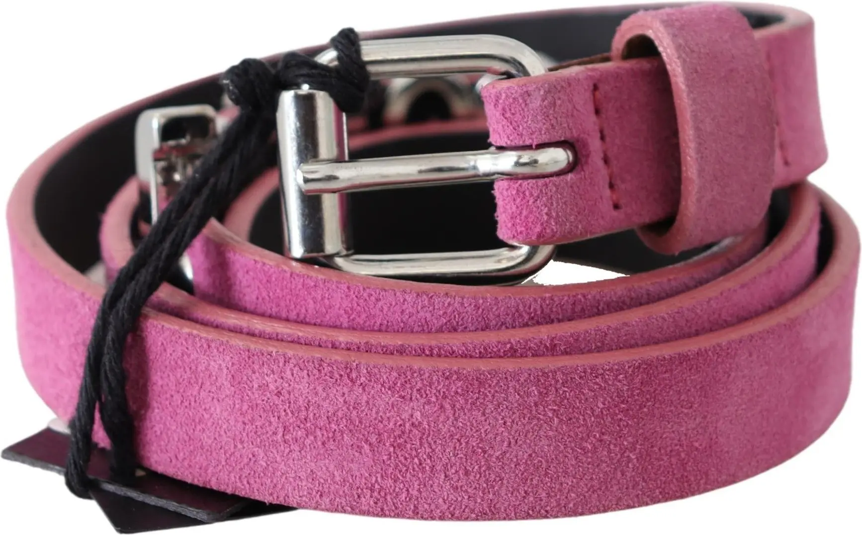 Belt Just Cavalli Fuschia Pink Leather Waist Belt