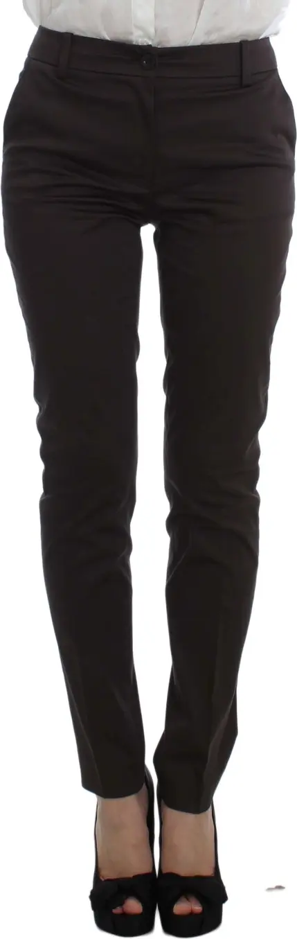 Suit Exte Brown Stretch Two Button