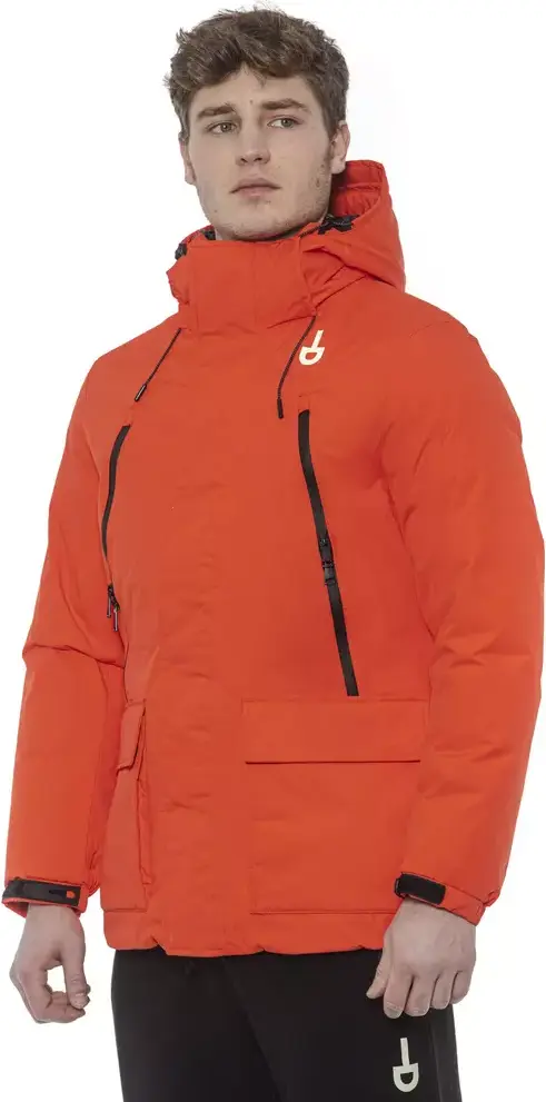 Tond Red Polyester Men's Jacket