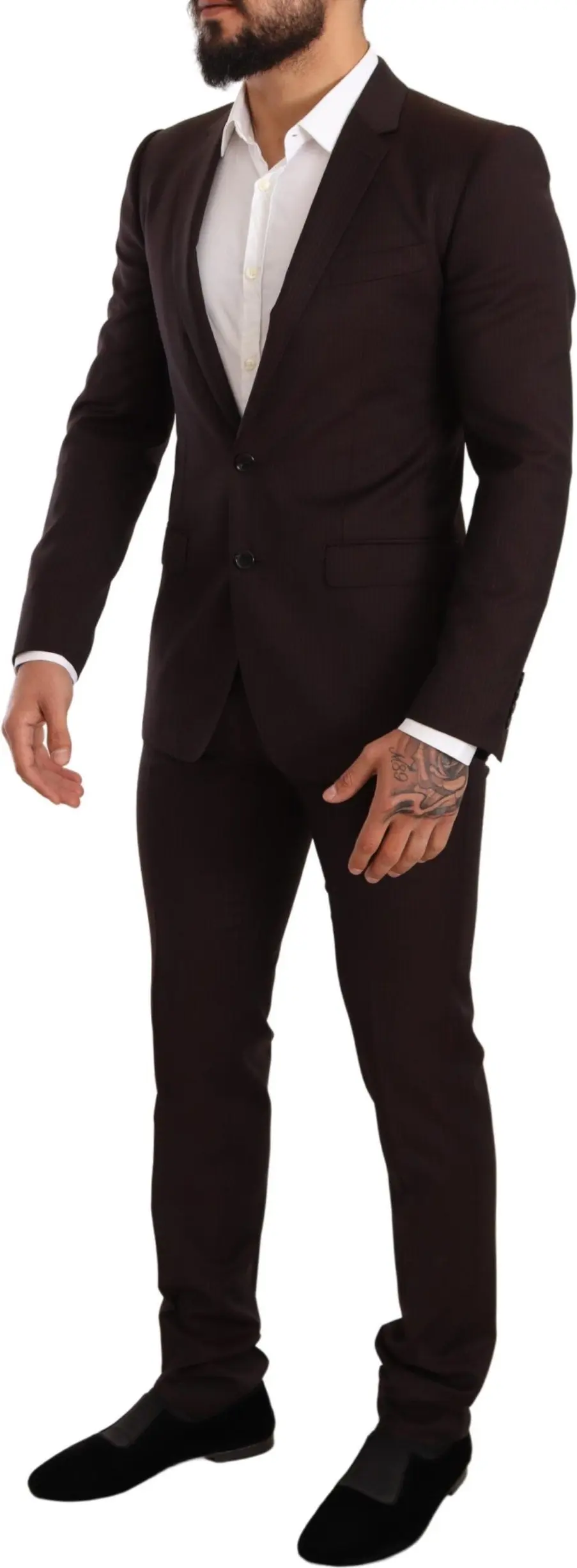 Костюм Бордовый Шерсть MARTINI Dolce & Gabbana