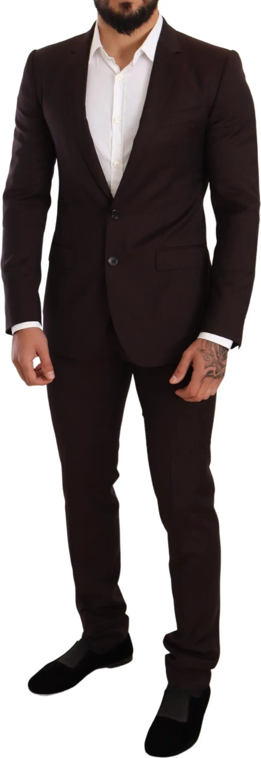 Костюм Бордовый Шерсть MARTINI Dolce & Gabbana