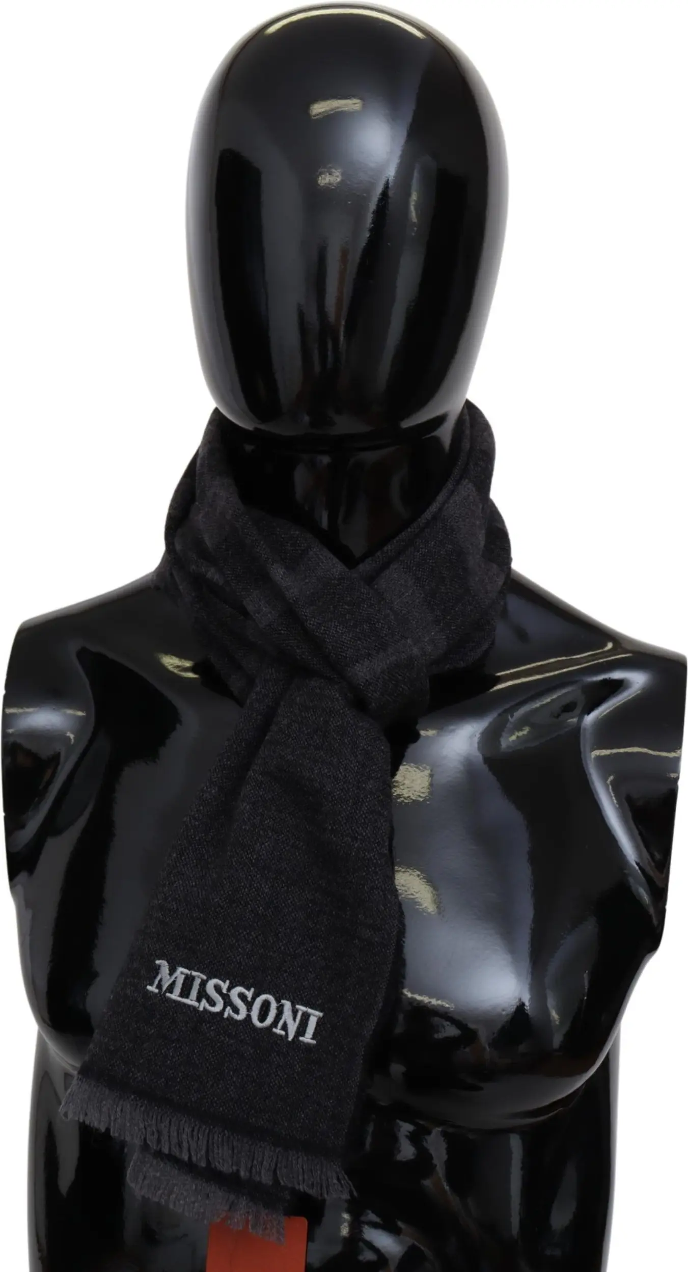 Sharf Missoni Elegant Wool Scarf Signature Chiziqlar