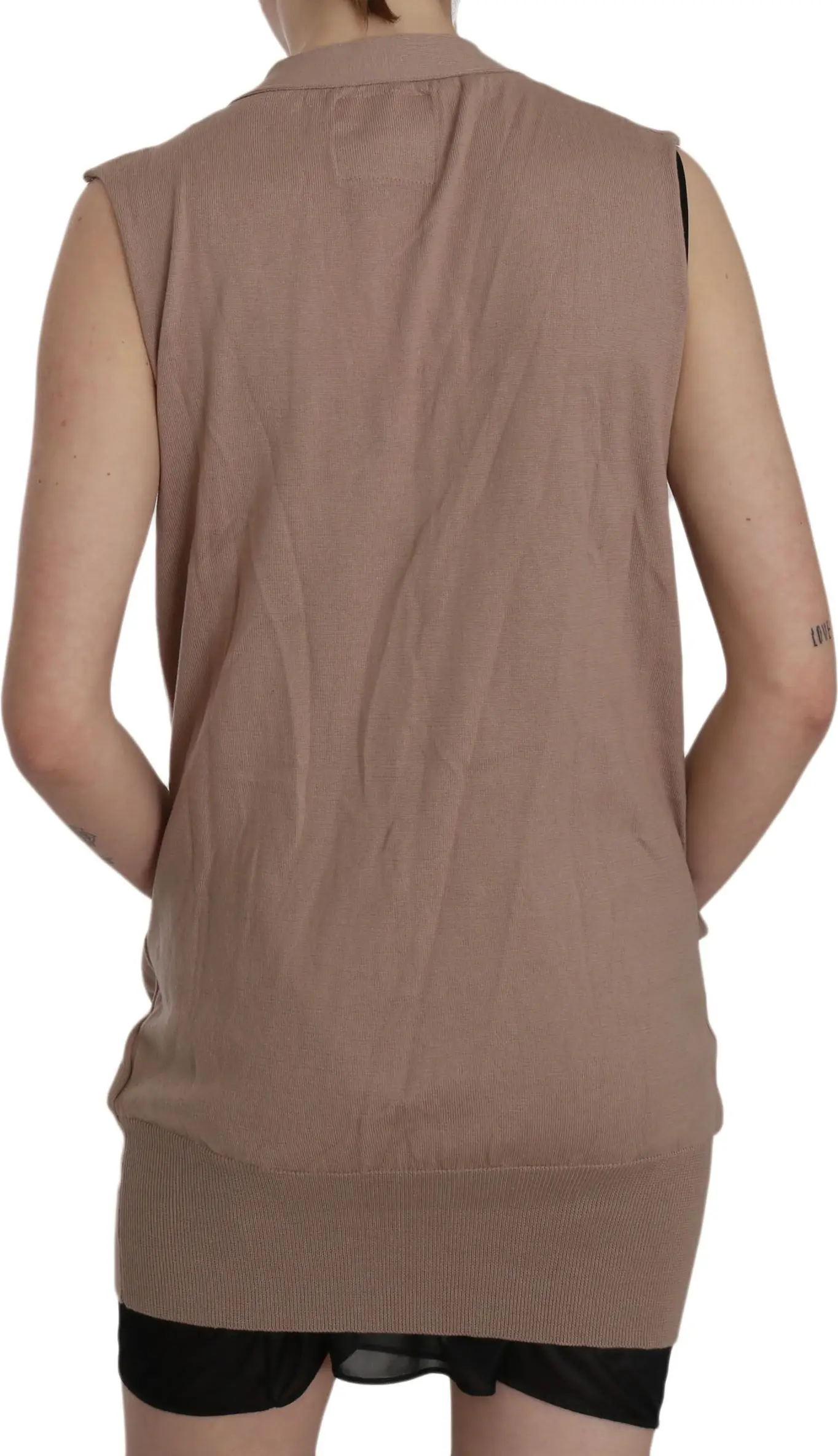 Жилет без рукавов Cardigan Top от Think Pink