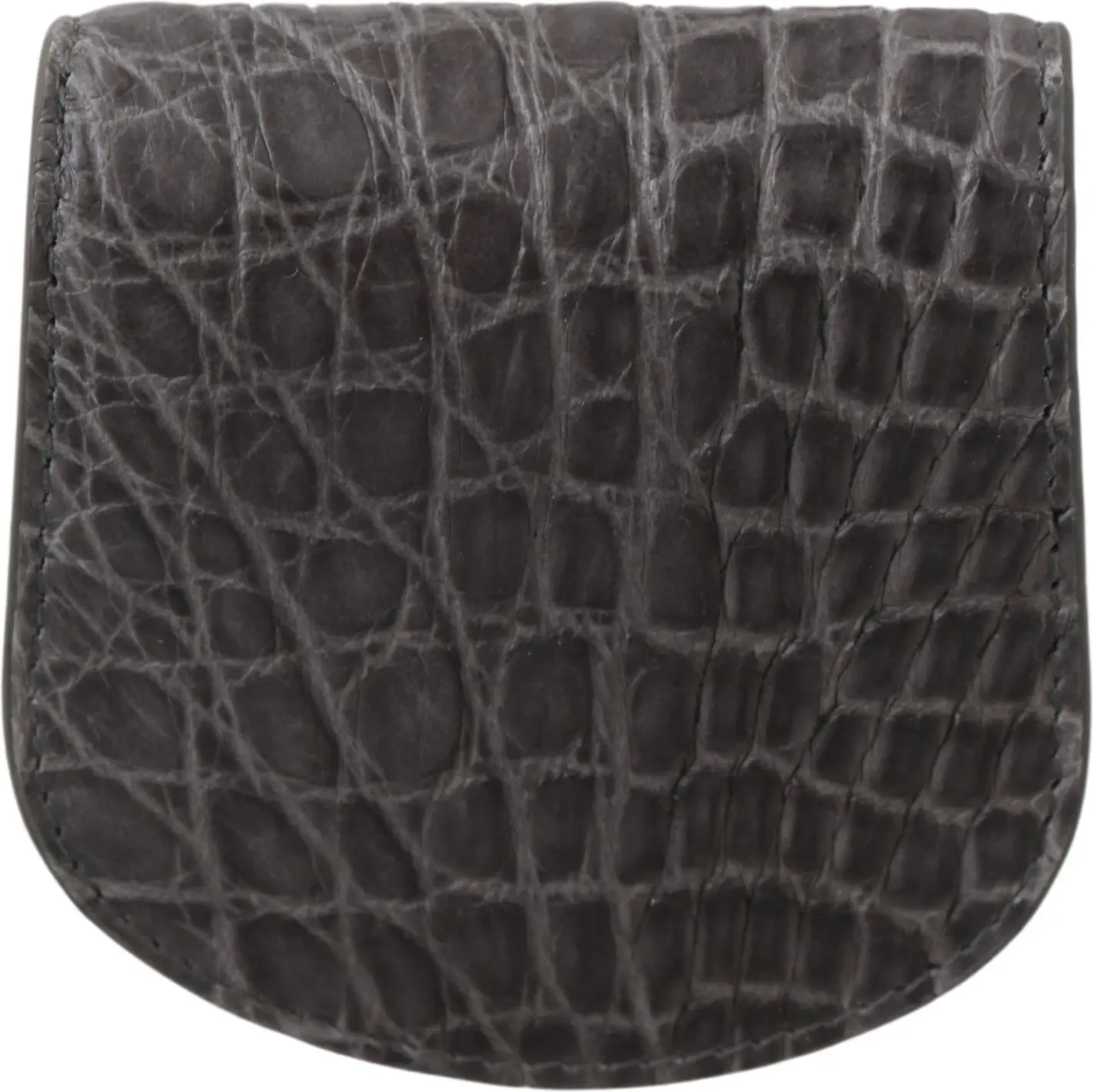 Wallet Dolce & Gabbana Exotic Gray Leather Condom Case Wallet