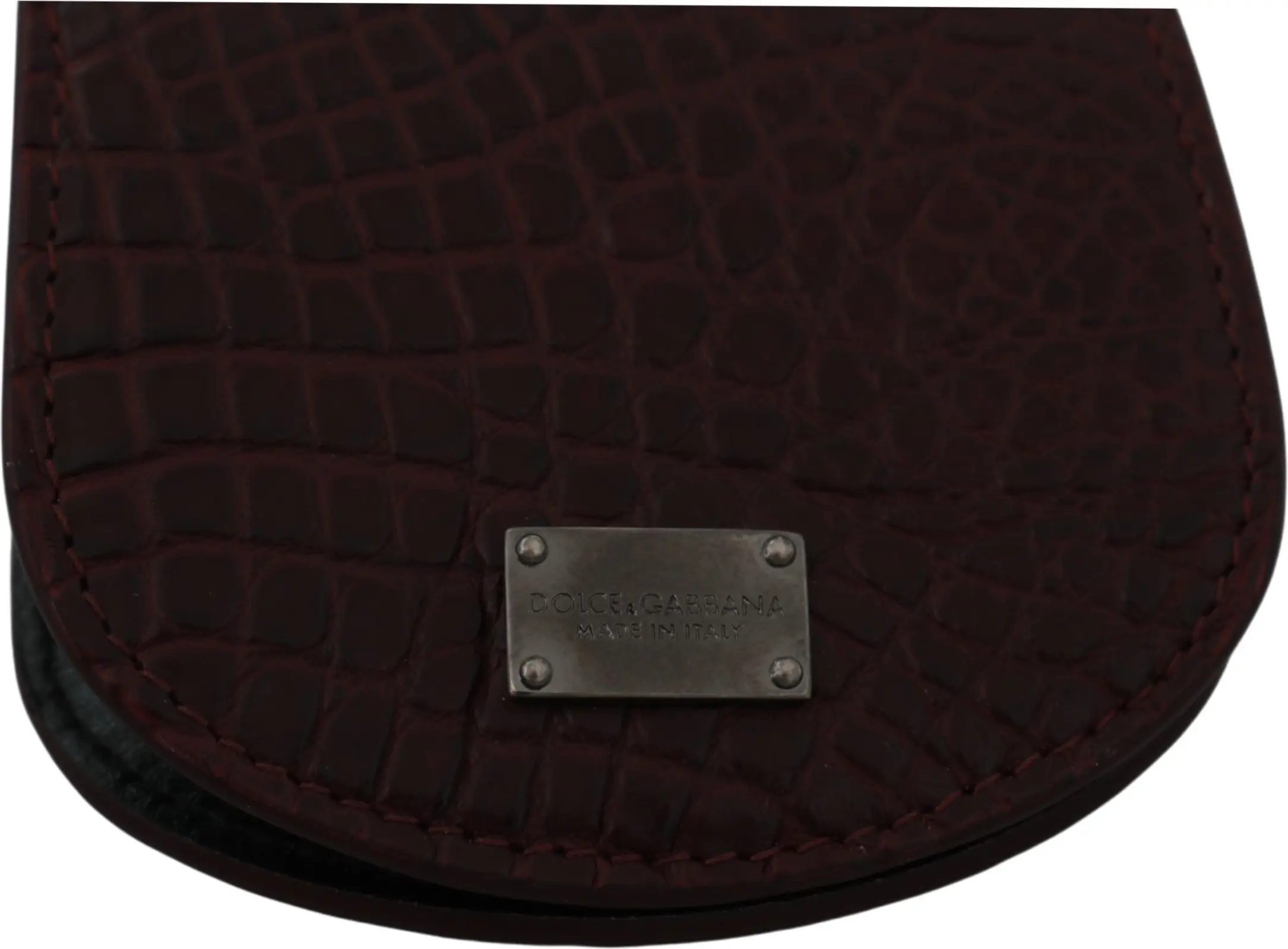 Coin Case Dolce & Gabbana Saffiano Charm