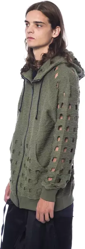 Army Cotton Men Sweater Nicolo Tonetto