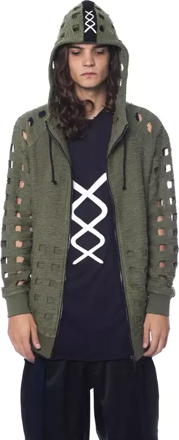 Army Cotton Men Sweater Nicolo Tonetto
