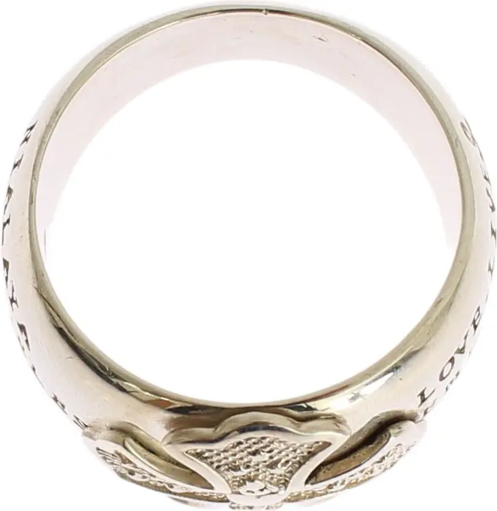 Ring Nialaya Jewelry Silver Cross Womens