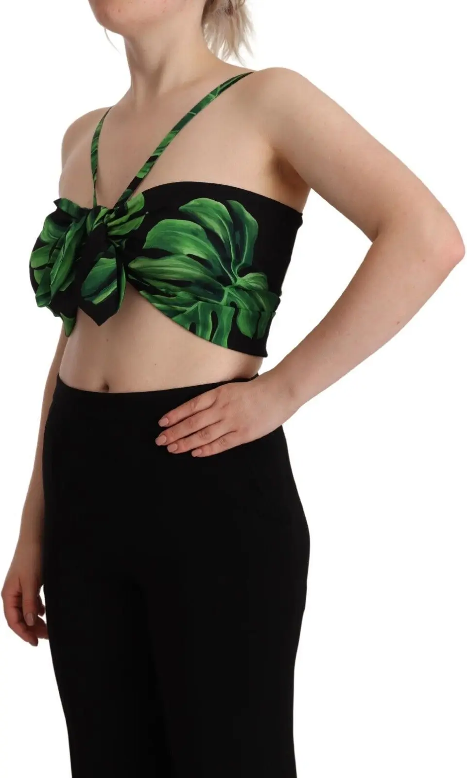 Dolce & Gabbana halter korsetli tepa
