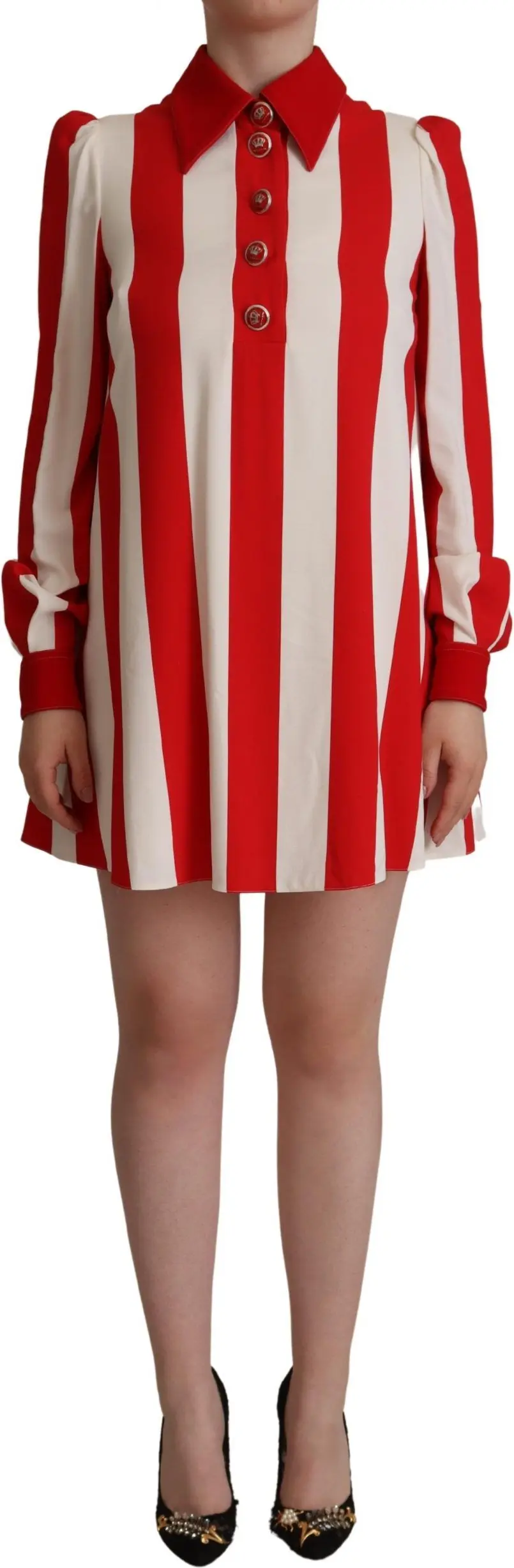 Shirt Mini Gown Dress Dolce & Gabbana