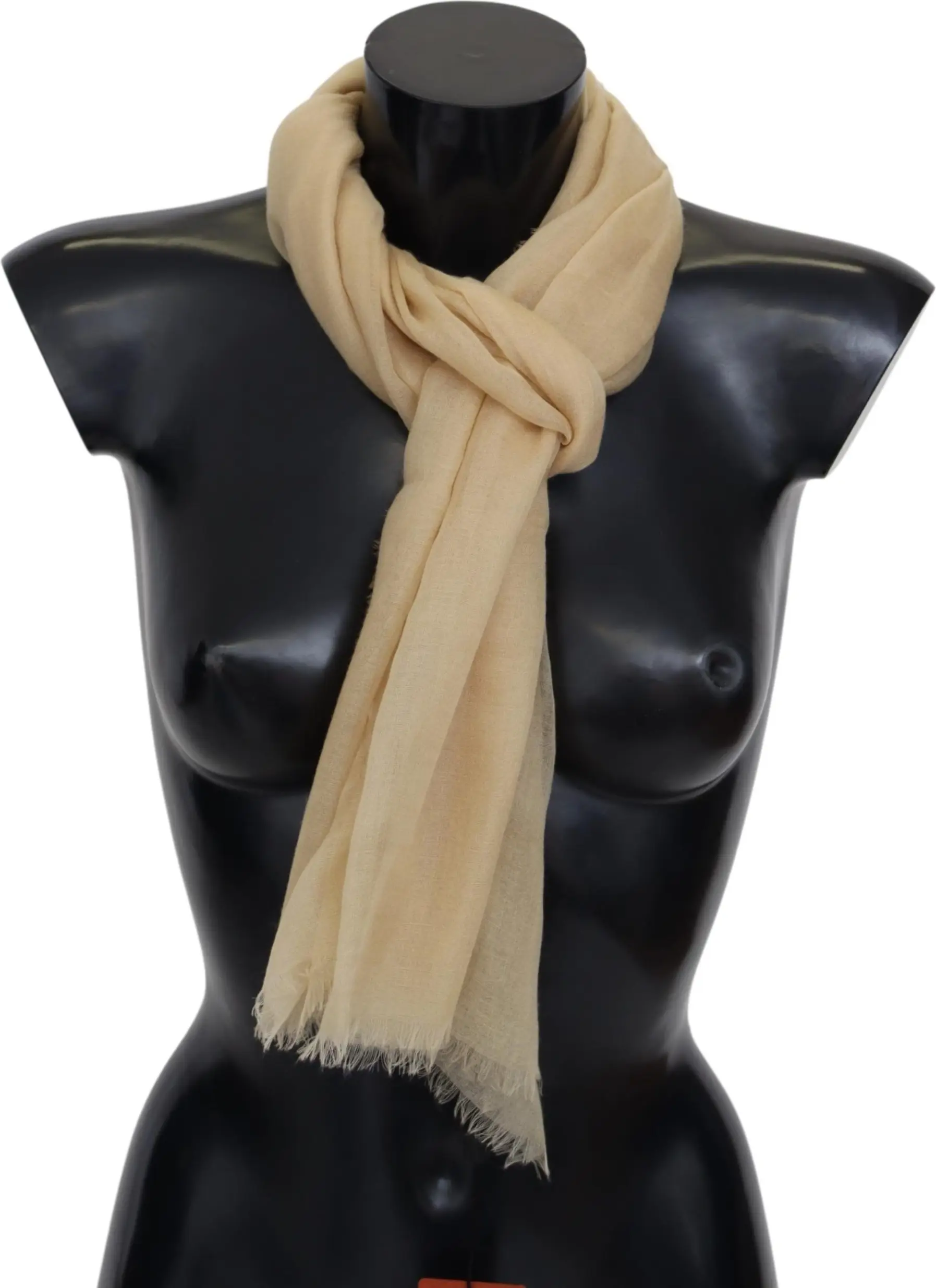 Scarf Missoni Beige Cashmere
