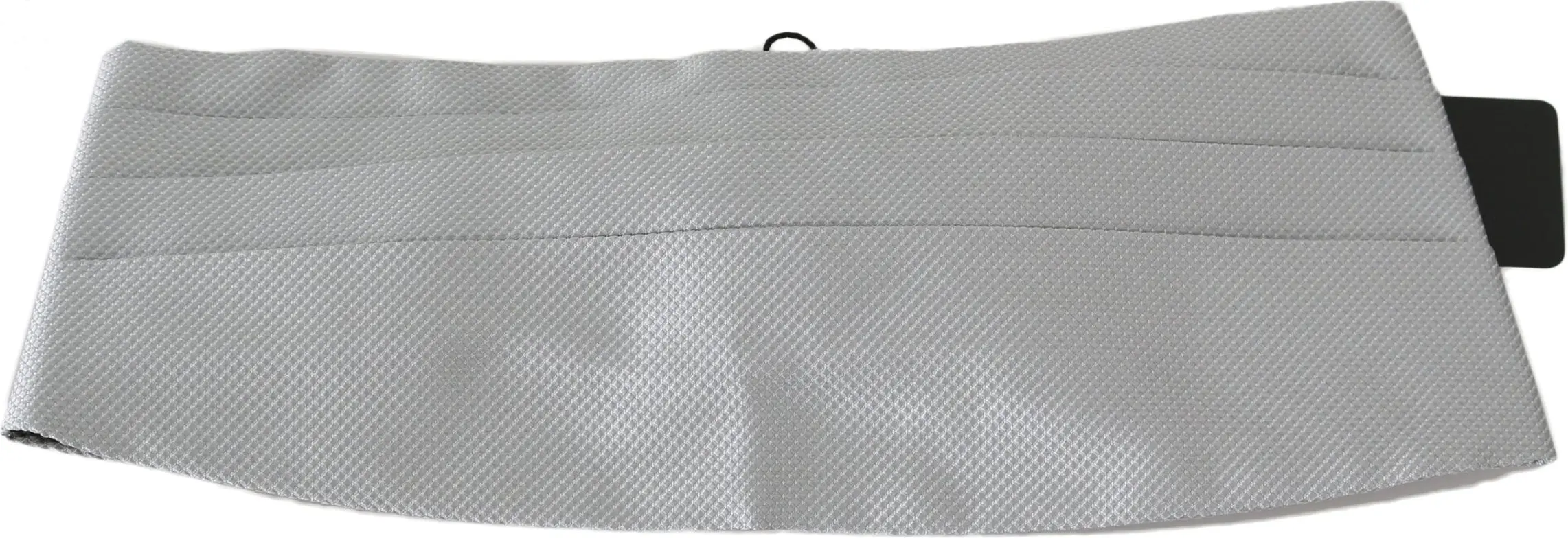 Cummerbund Dolce & Gabbana Elegant Silk Gray