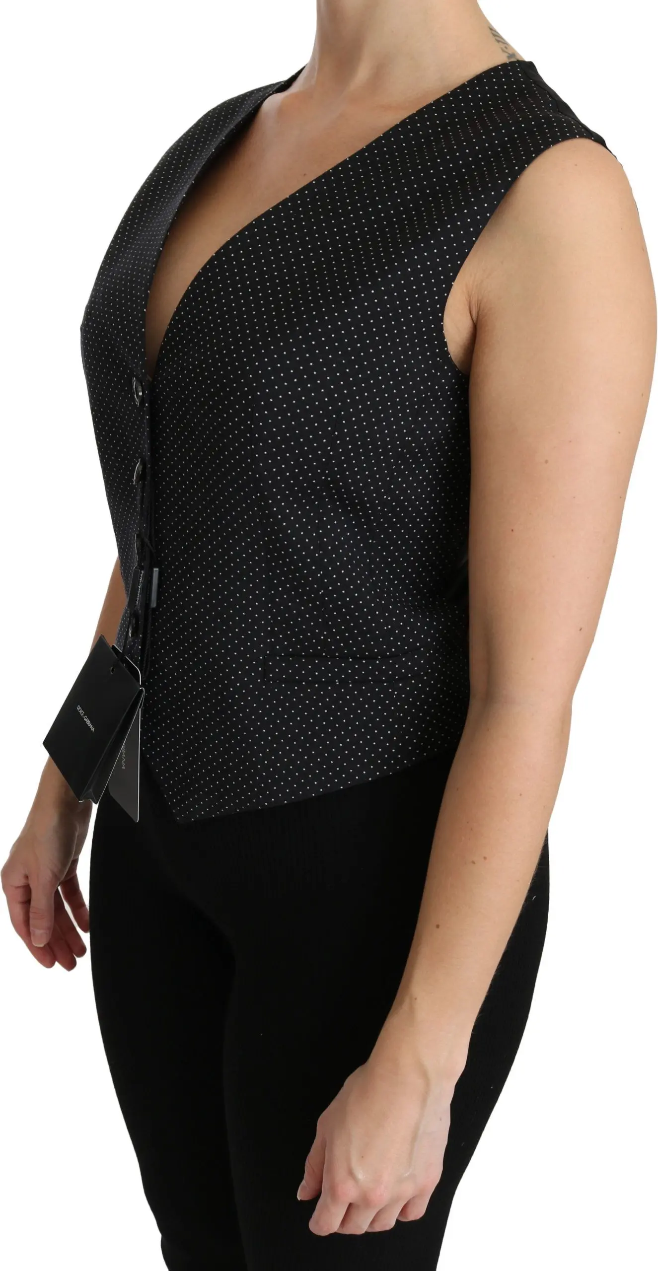 Vest Blouse Top Dolce & Gabbana