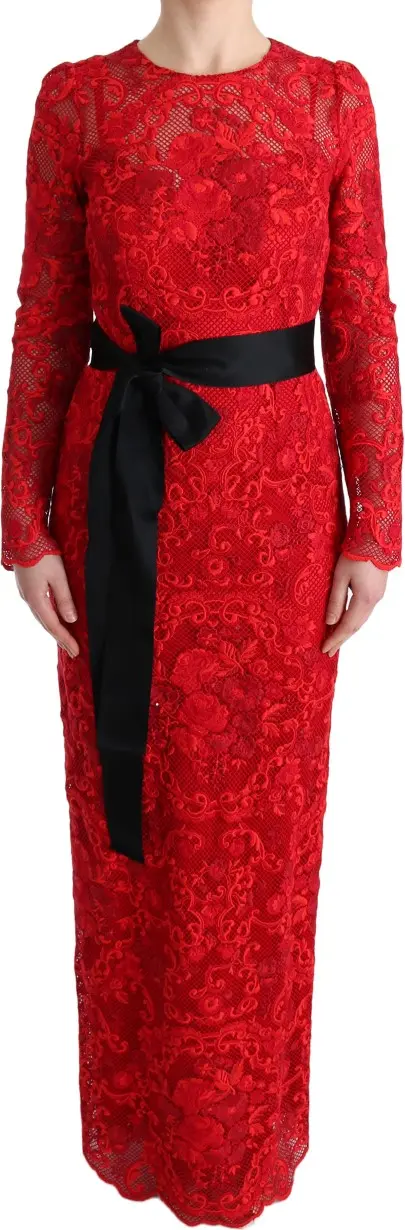 Sheath Long Dress Dolce & Gabbana