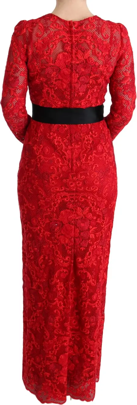 Sheath Long Dress Dolce & Gabbana