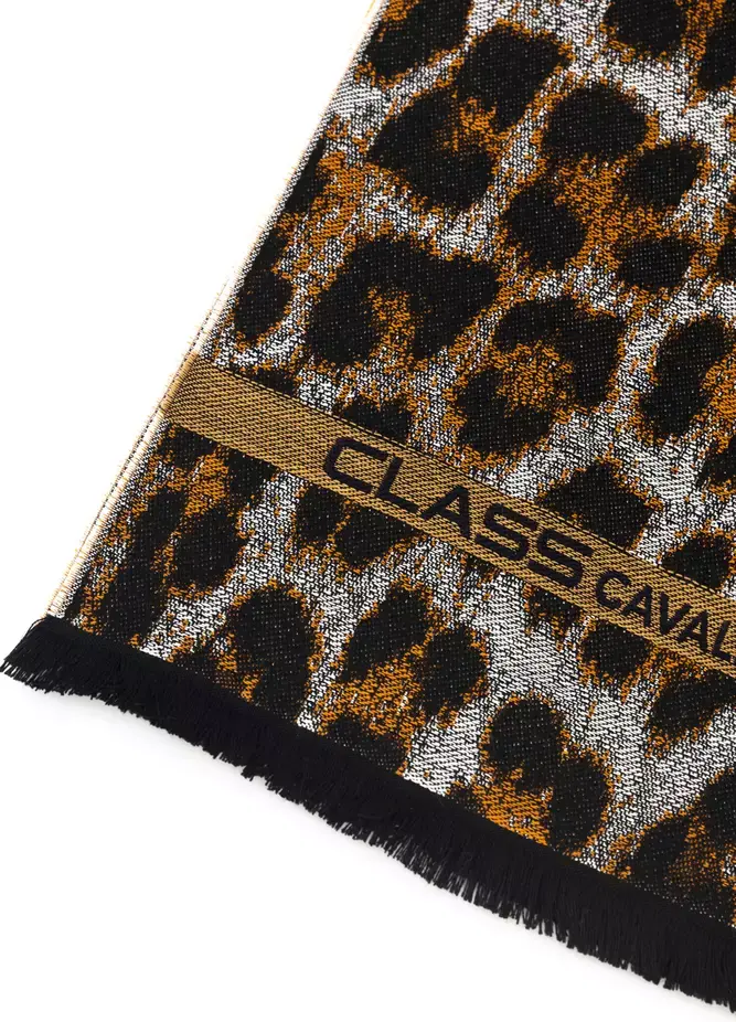 Шарф cavalli CLASS Animalier Fantasy Logo