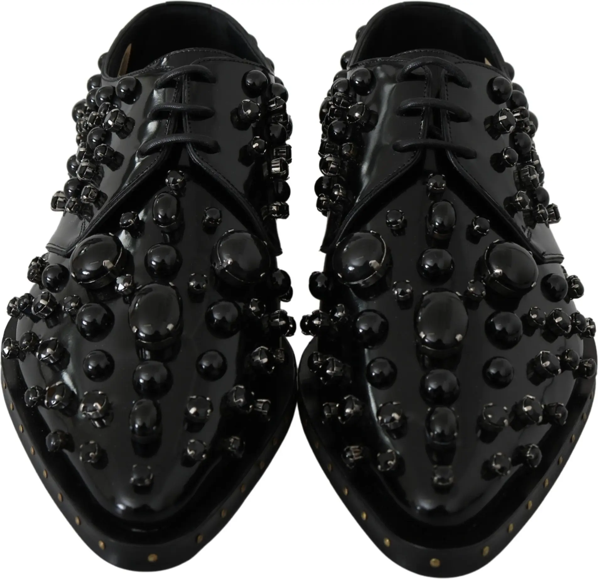 Dolce & Gabbana Qora Charmandalardan Tikilgan Kiyim
