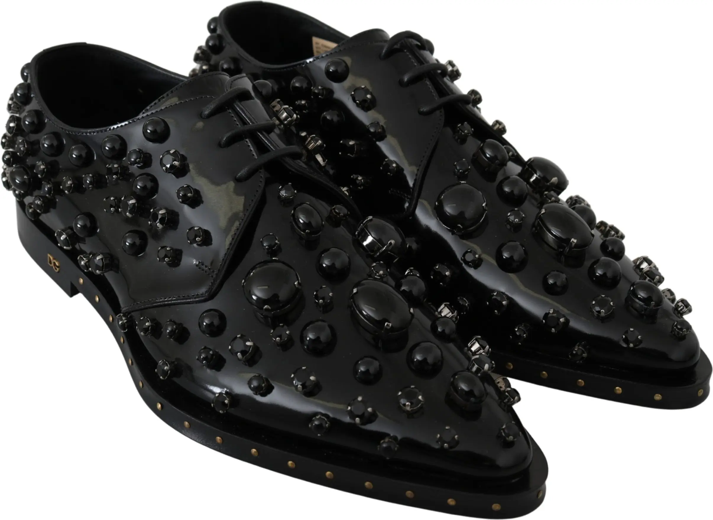 Dolce & Gabbana Qora Charmandalardan Tikilgan Kiyim