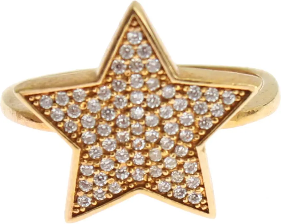 Кольцо Nialaya Jewelry Star Gold