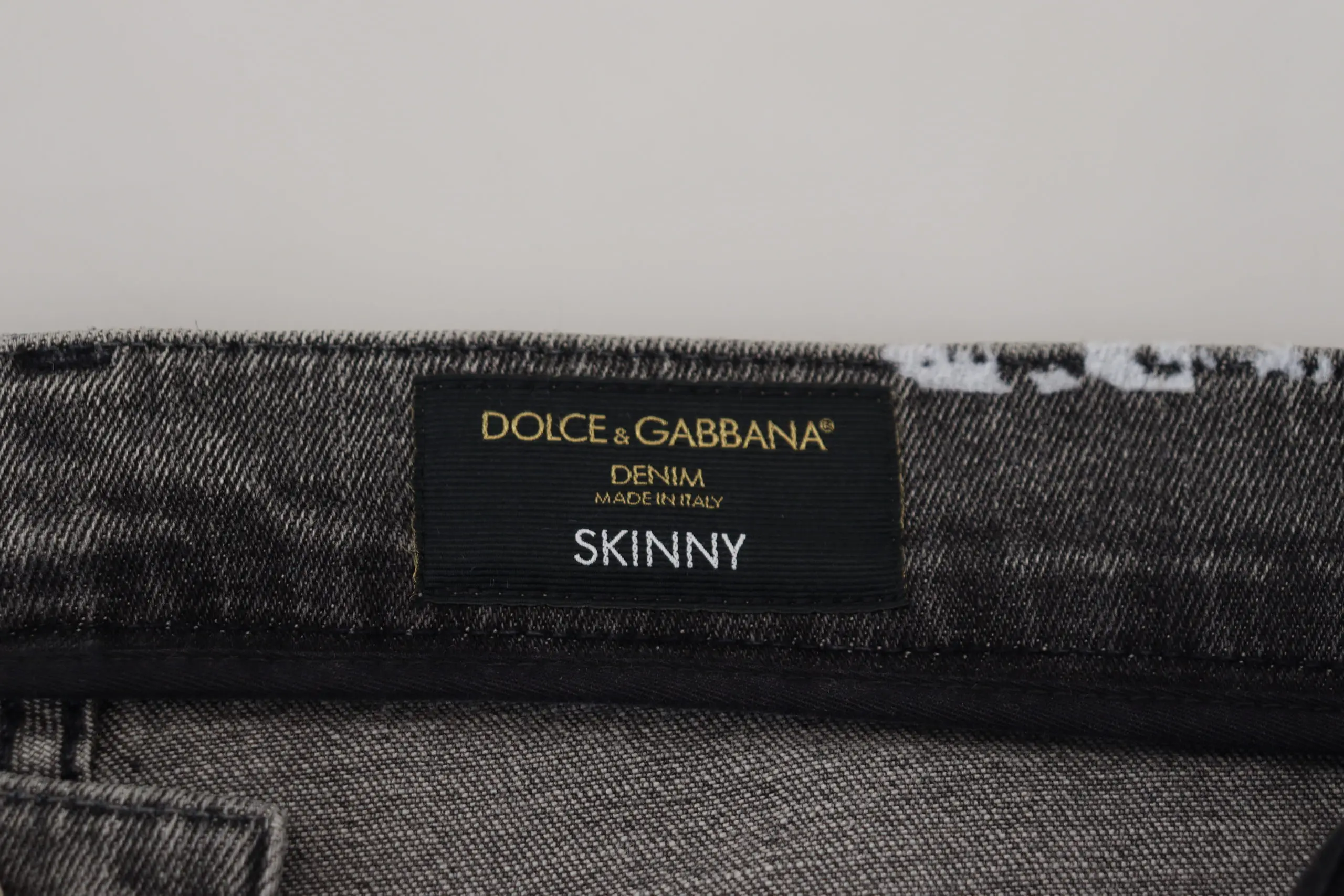 Джинсы Dolce & Gabbana В Технике Тай-дай