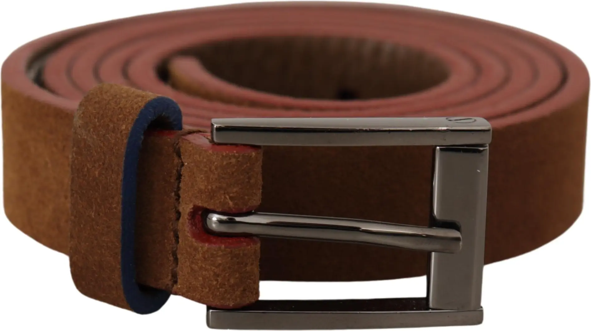 Belgi Dolce & Gabbana Chic Suede Beltdagi logotipi o'yma tokali