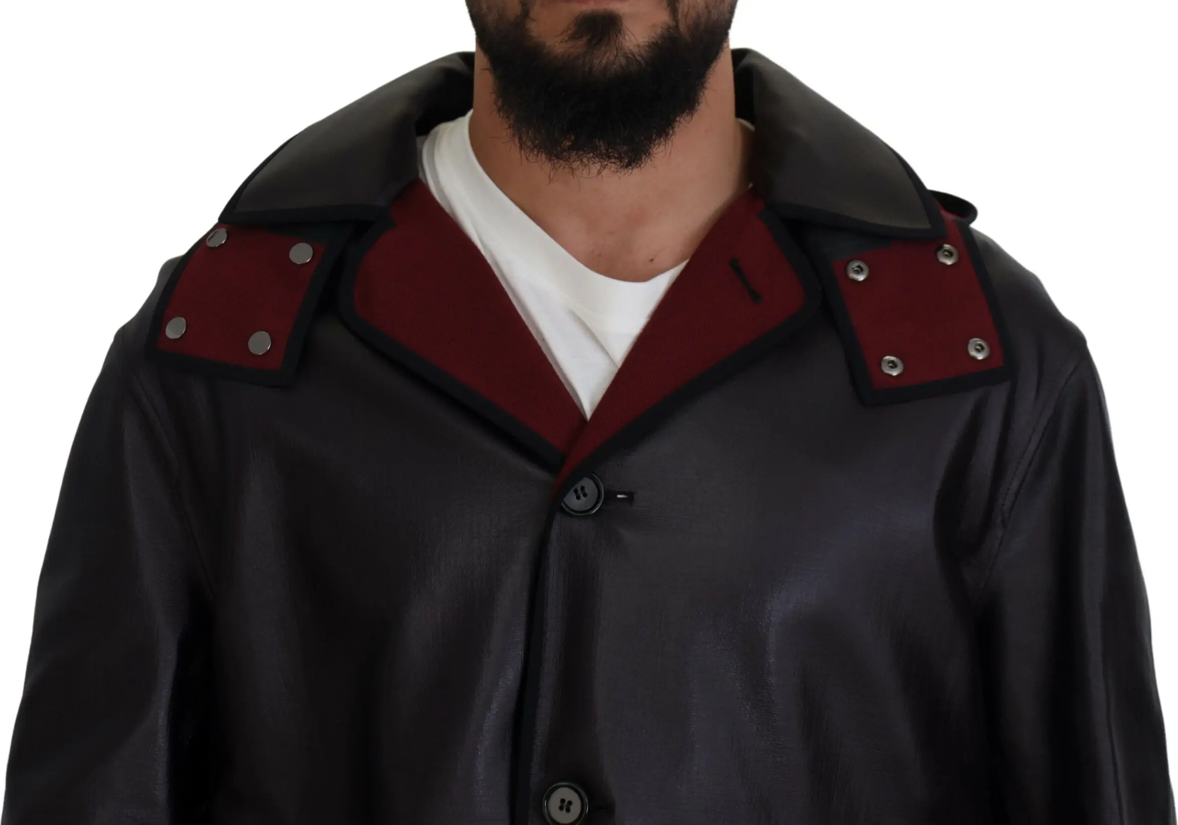 Dolce & Gabbana Jeketi Qora Kapyuchonli Parka Paxta Jeketi