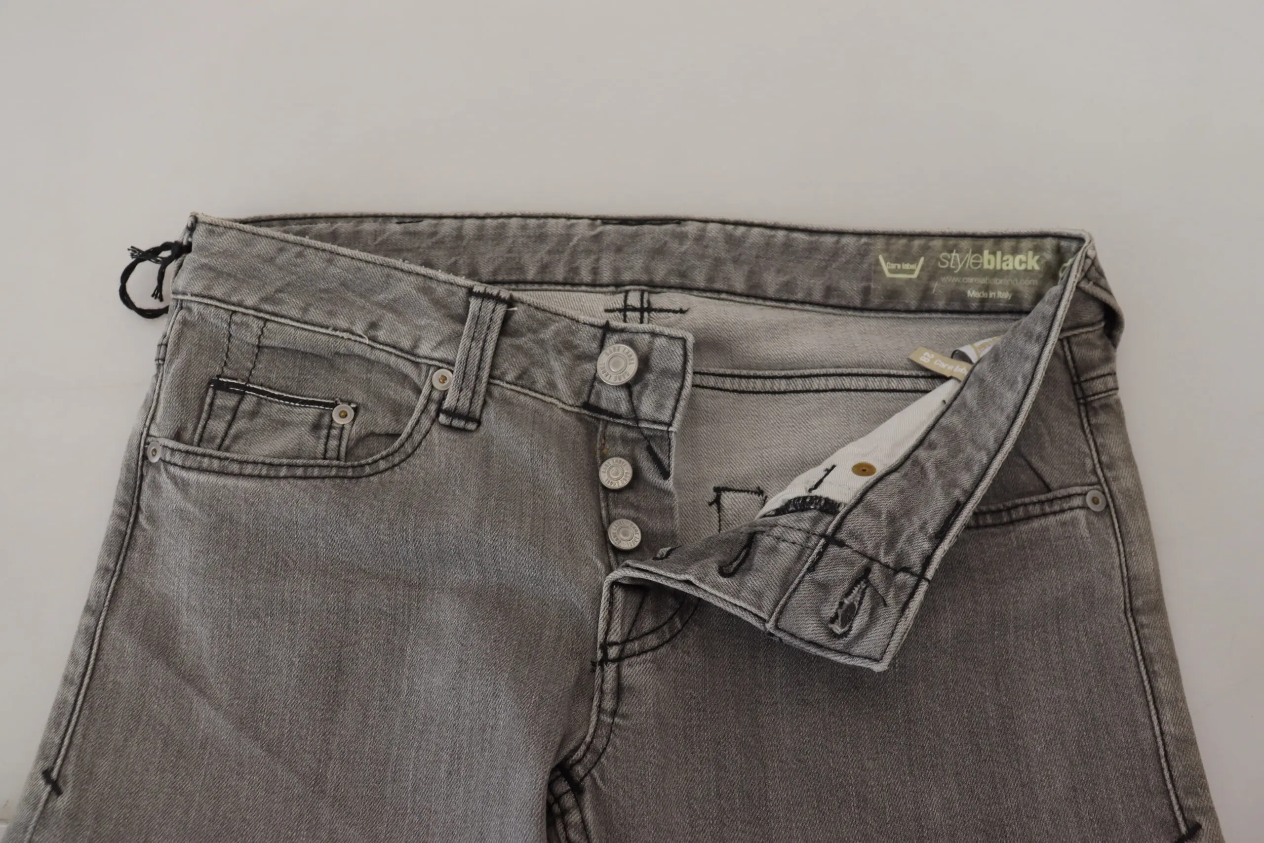 Denim Pants Care Label
