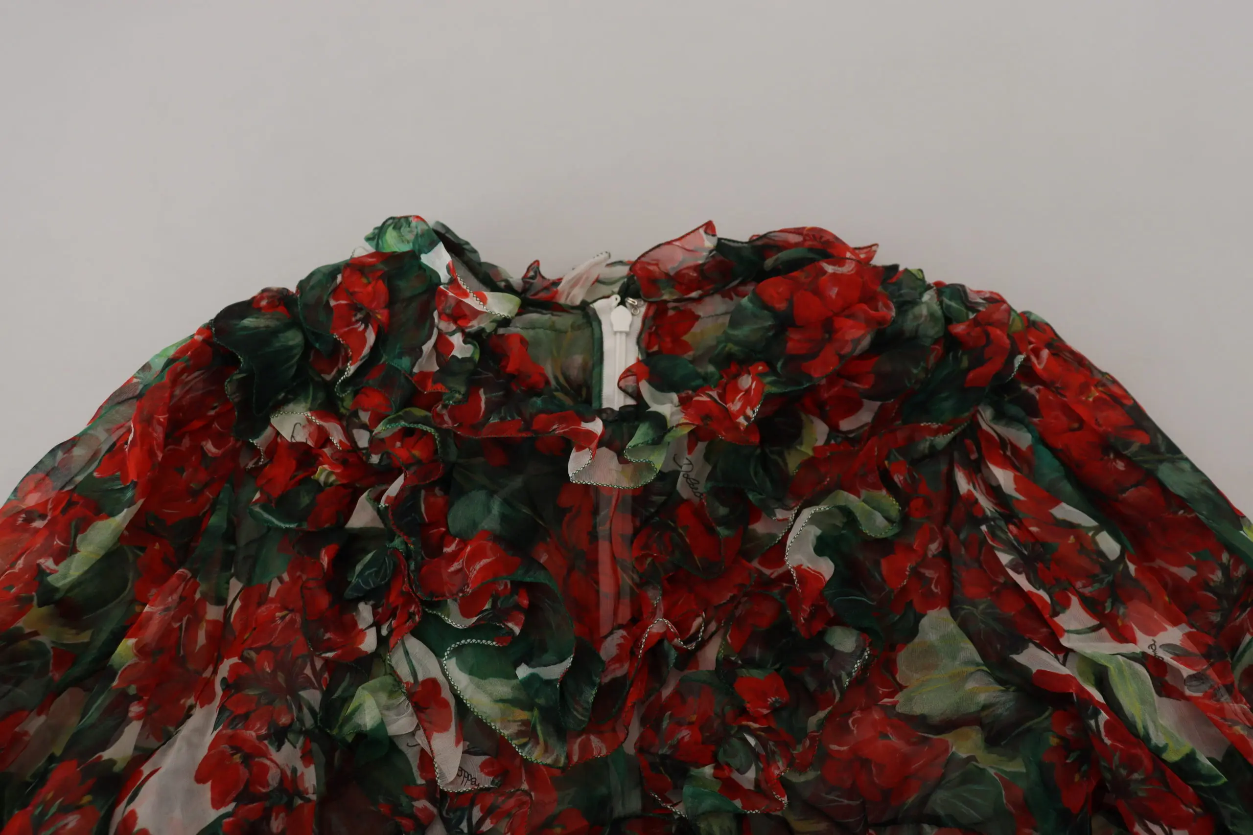 Dress Dolce & Gabbana Multicolor Geranium A-line